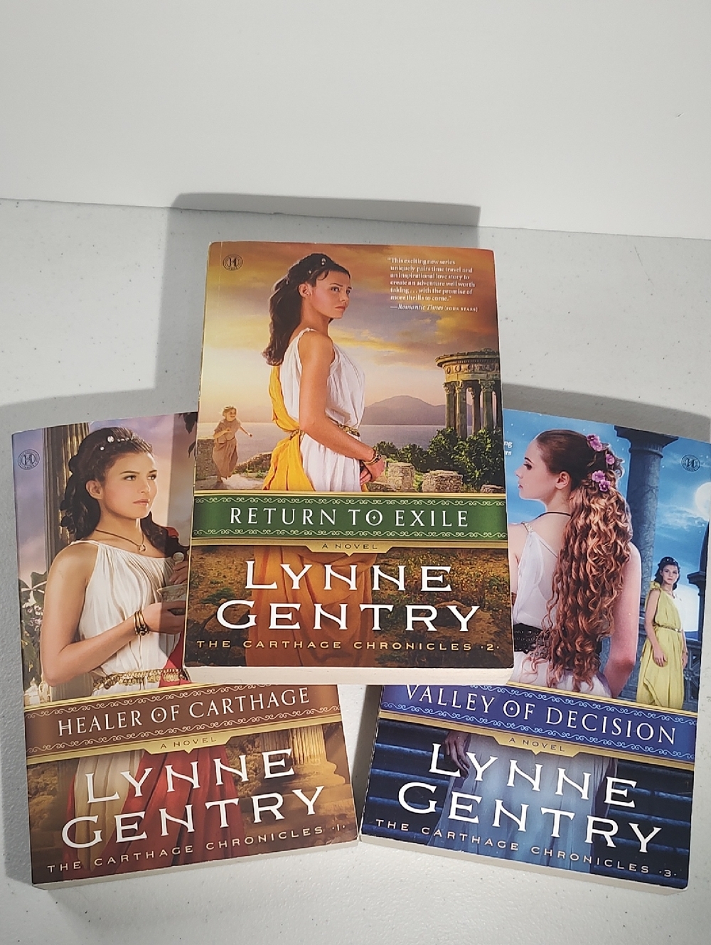 The Carthage Chronicles By Lynne Gentry Set Of 3 Books In Good Condition